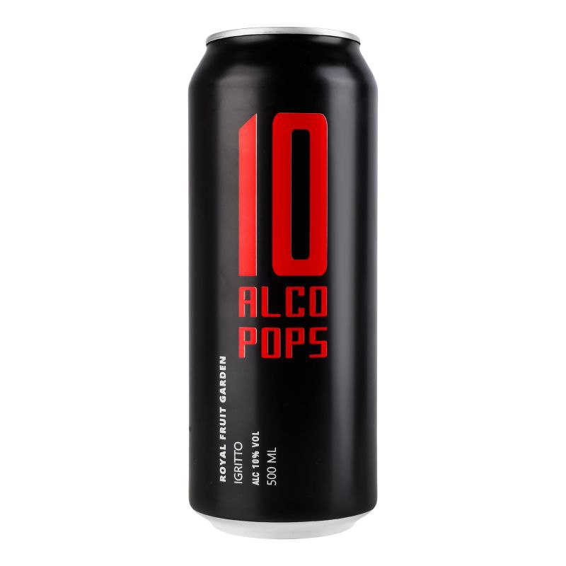 Напій зброджений Alco Pops Igritto 10% 0.5 л з/б